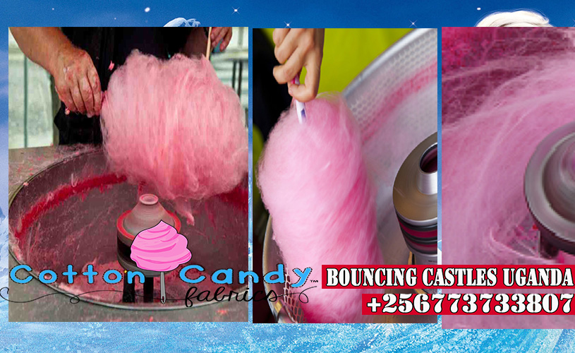 BOUNCING CASTLES UGANDA COTTON CANDY MACHINES FOR HIRE IN UGANDA