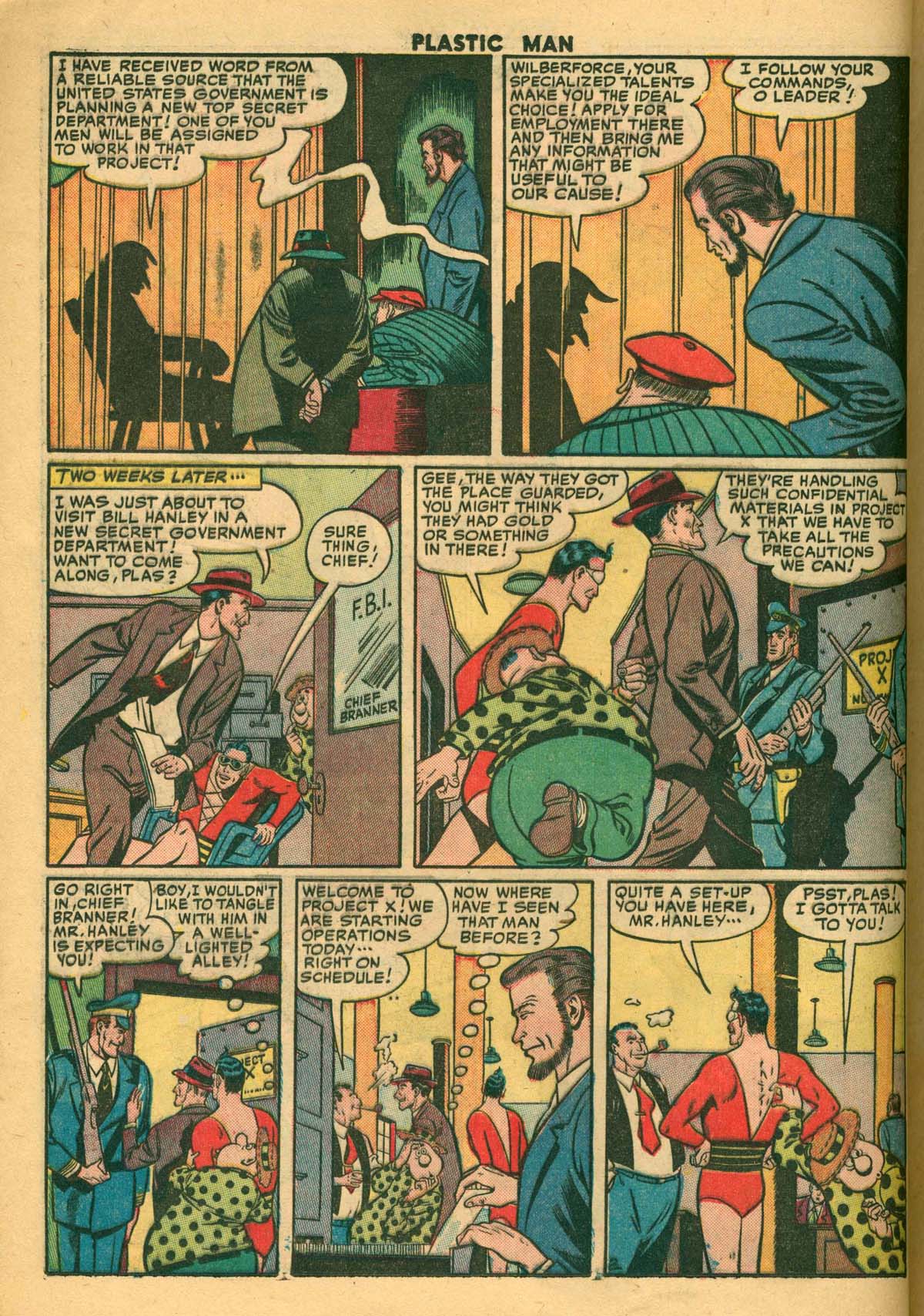 Read online Plastic Man (1943) comic -  Issue #27 - 16