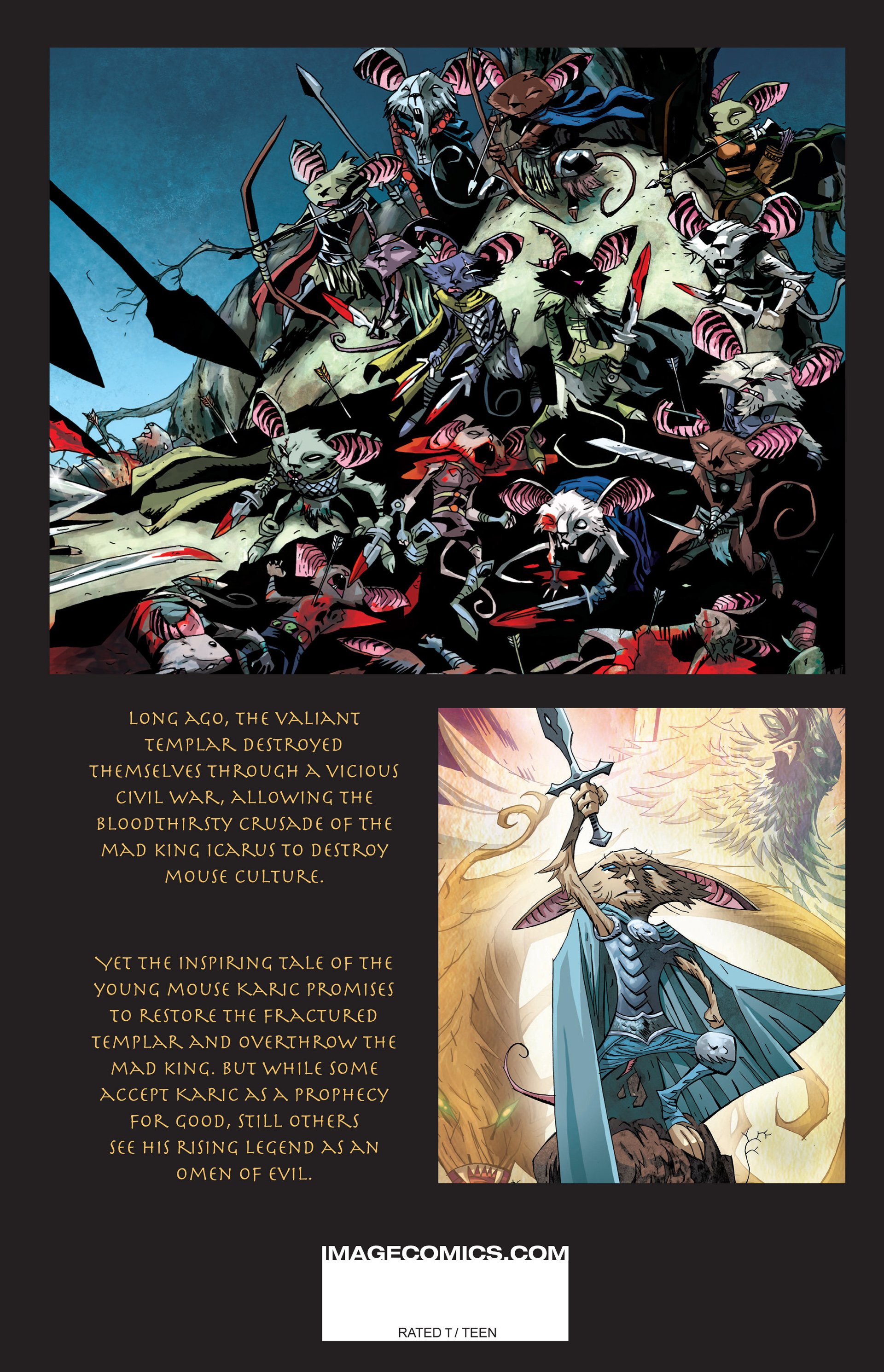 Read online The Mice Templar Volume 4: Legend comic -  Issue #1 - 43