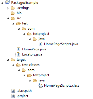 Test automation tips - create the correct project folder structure