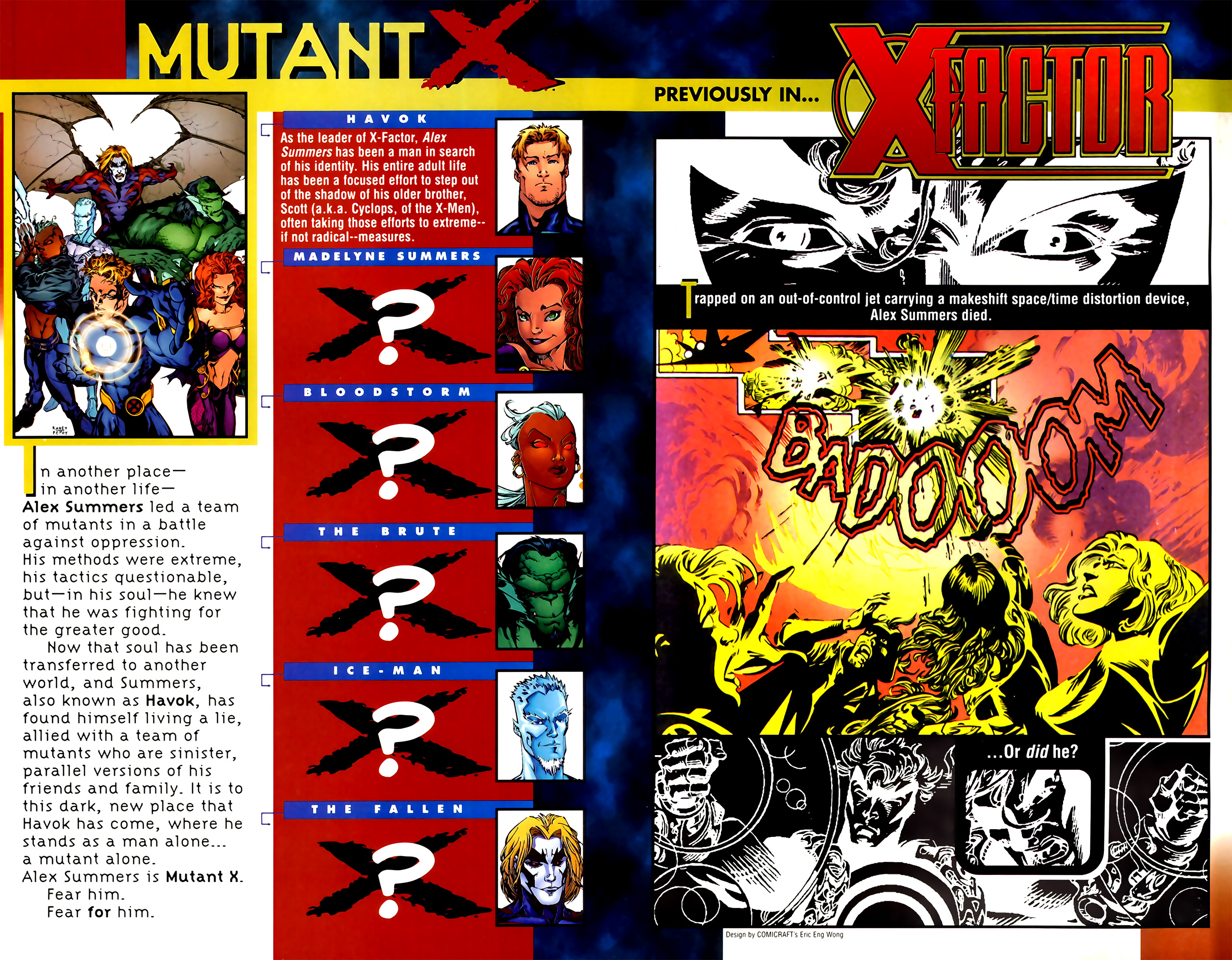 Read online Mutant X comic -  Issue #1 - 3