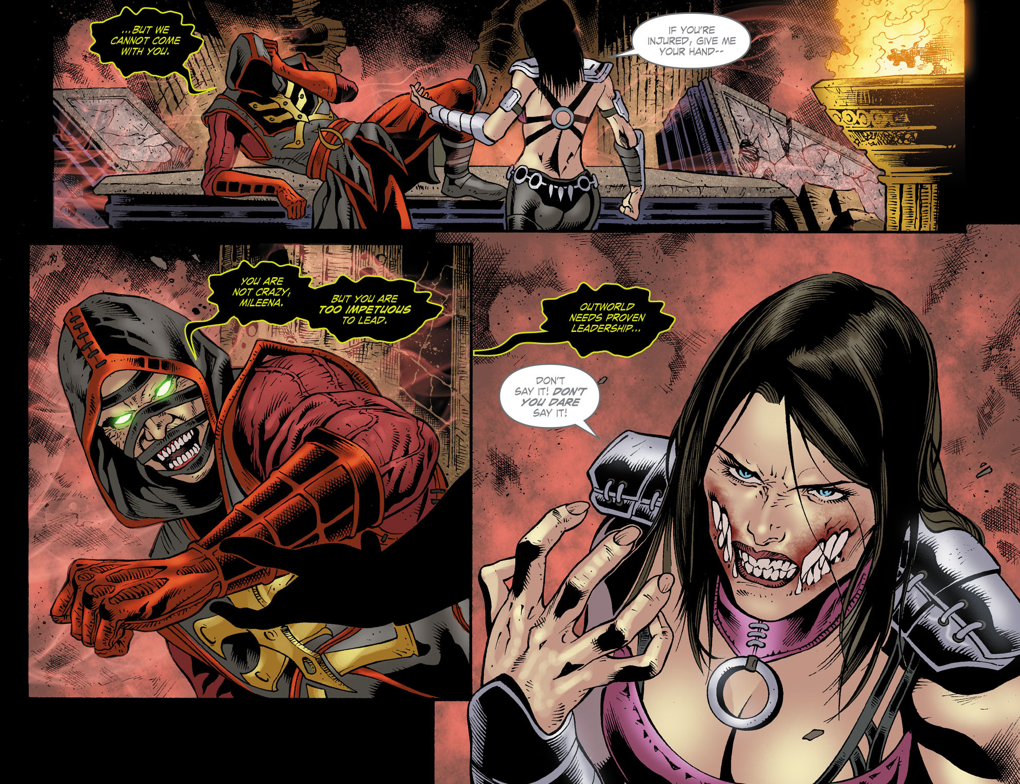 Read online Mortal Kombat X [I] comic -  Issue #33 - 15