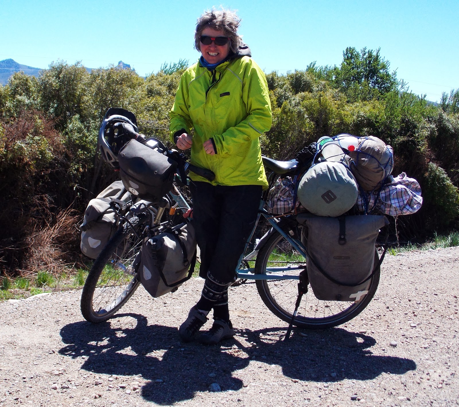 solo bike touring