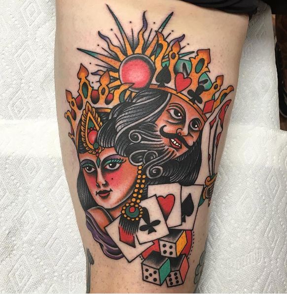 King and Queen Tattoos