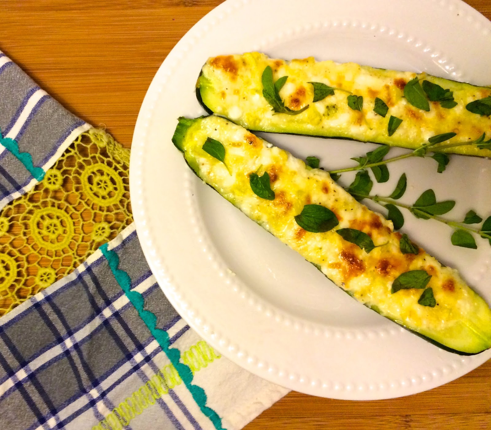 1 Cooking Chick 4 Cheese Zucchini Boats