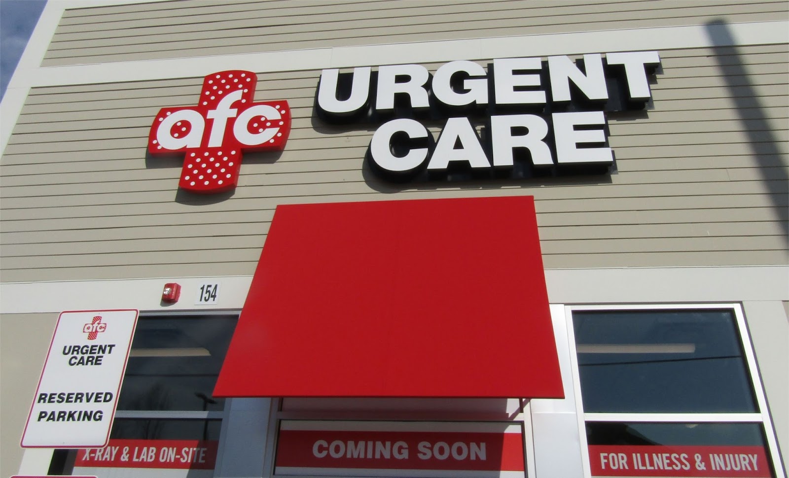 Bedford Mass What�s new in Retail AFC Urgent Care Gets