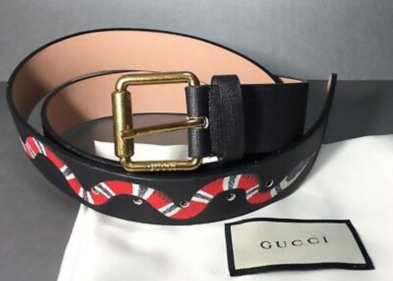 Gucci KingSnake Belt Black Review