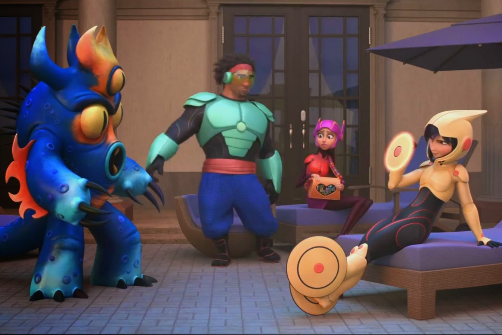 Big Hero 6 Disney movie animatedfilmreviews.filminspector.com