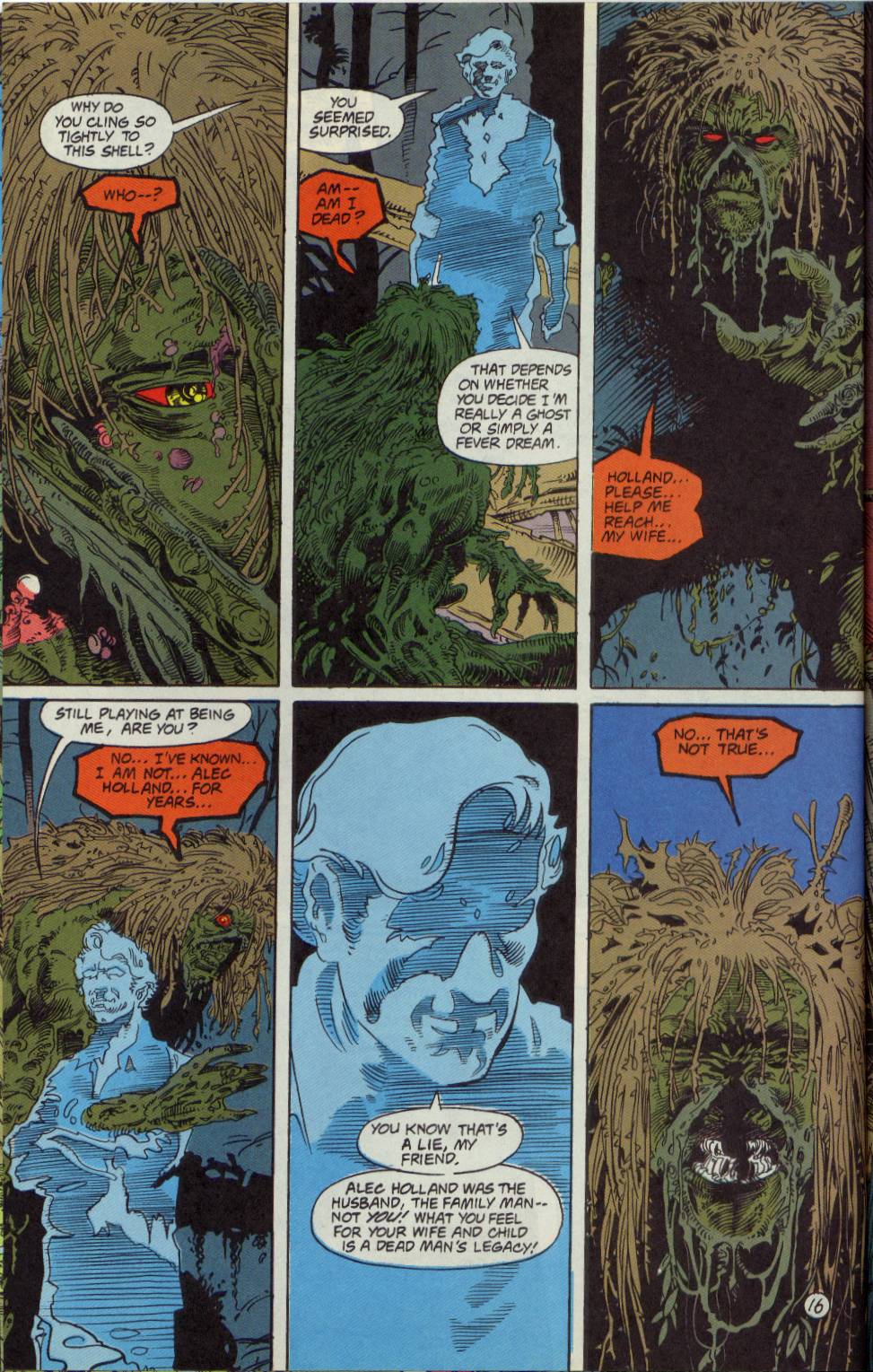 Read online Swamp Thing (1982) comic -  Issue #129 - 17