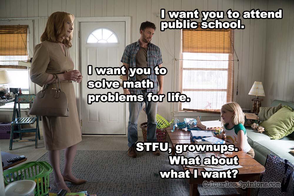 Review: Gifted (2017) — Custody battle between normal childhood and