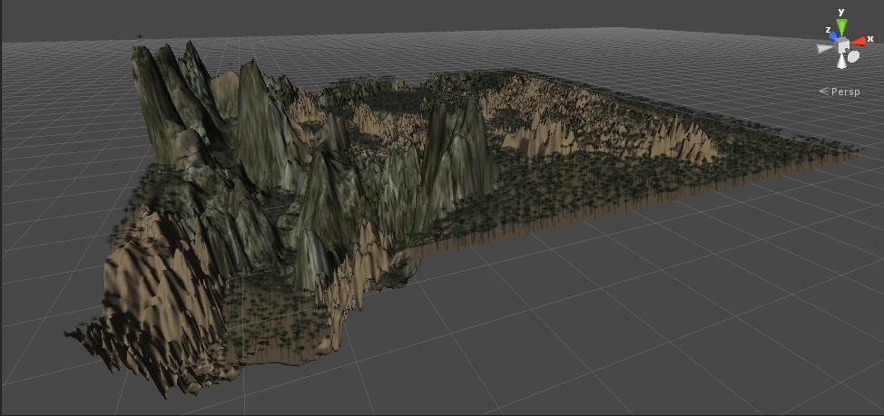 Diseño de niveles 3D: Montaña