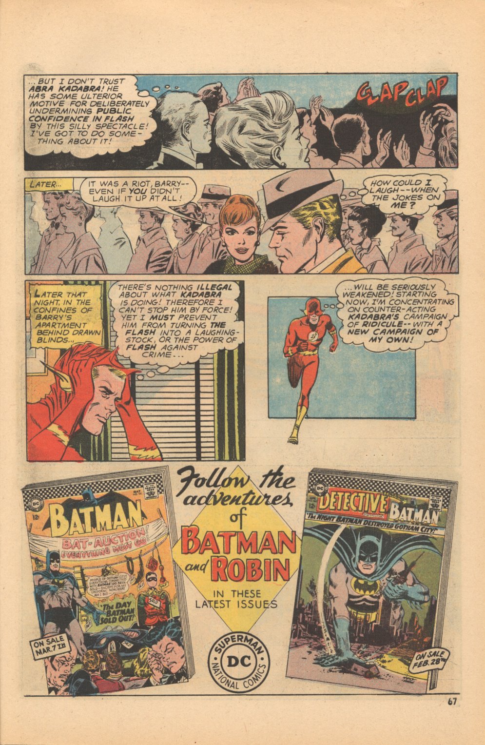 Read online The Flash (1959) comic -  Issue #169 - 69