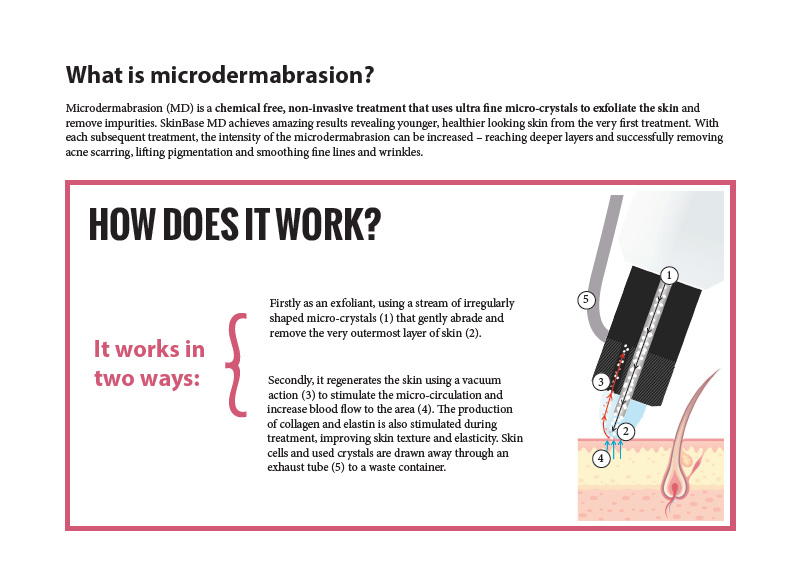 Skye Blue Beauty Burton Skinbase Microdermabrasion Facial As seen