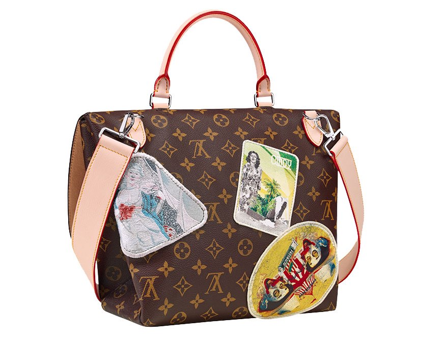 Louis Vuitton's Icon and Iconoclasts Creations Cindy Sherman messenger bag