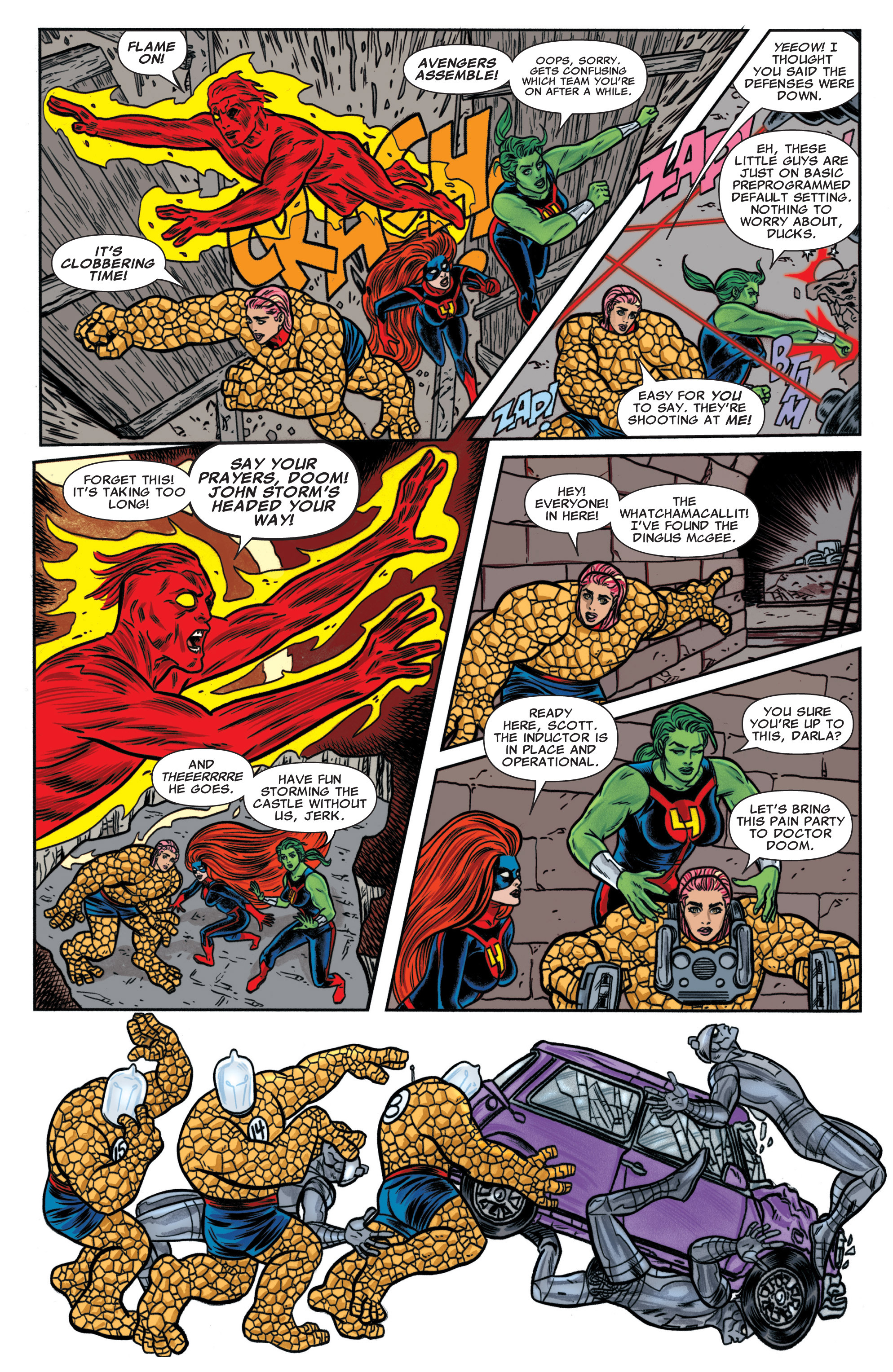 Read online FF (2013) comic -  Issue #15 - 13