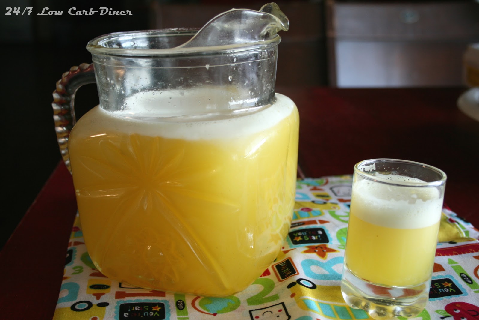 24/7 Low Carb Diner Orange Power Juice
