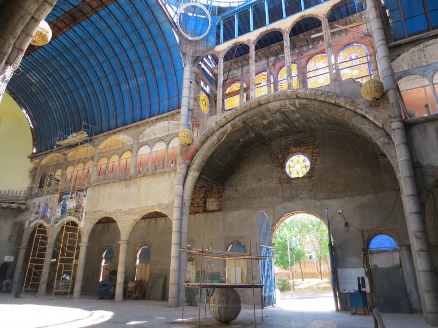 Nave de catedral de Mejorada del Campo