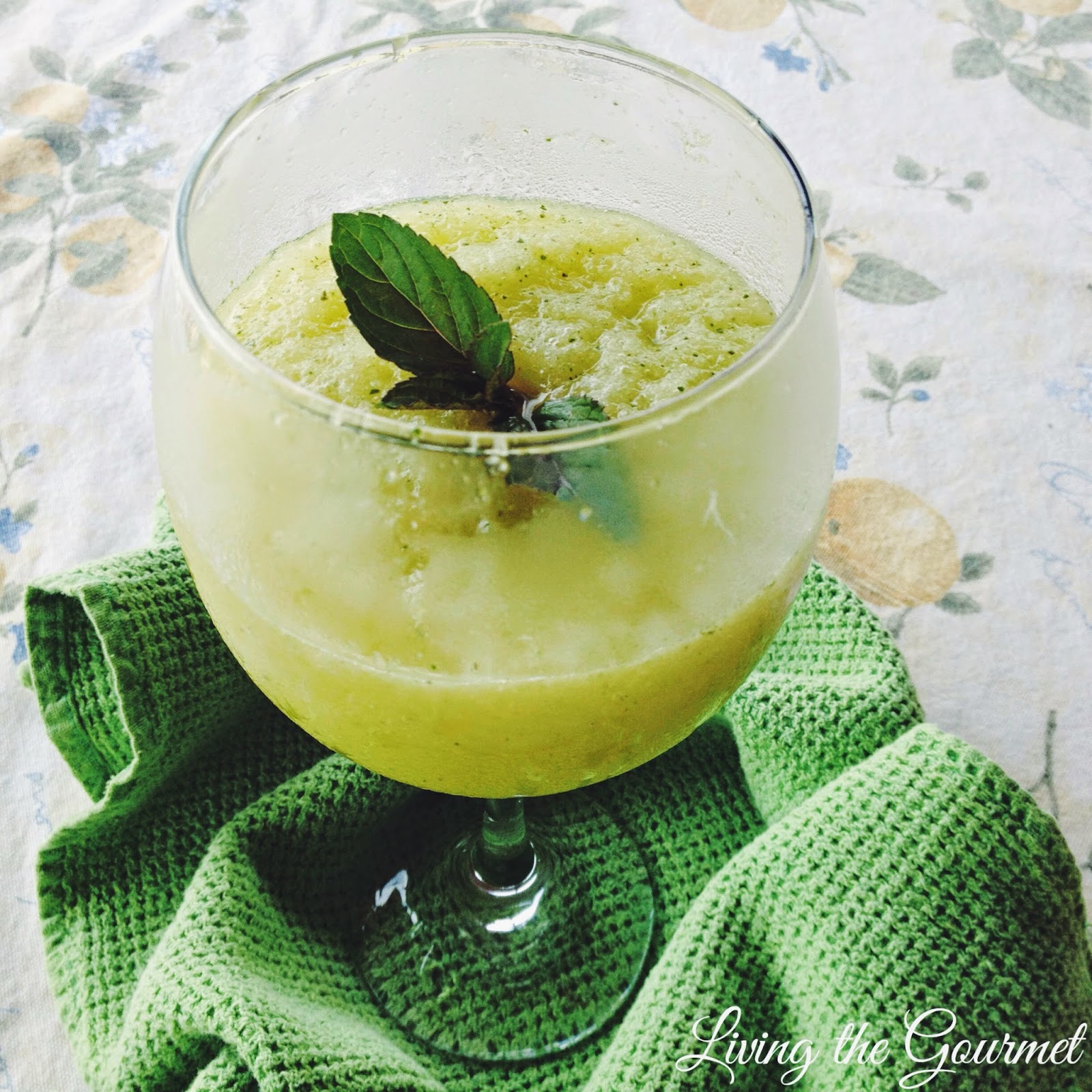 orange ginger mint frosty