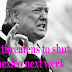 trump threatens to shut border with mexico next week