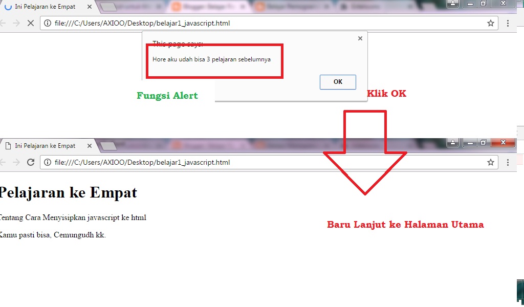 Cara Menyisipkan Kode Javascript ke HTML - Petunjuk Onlene