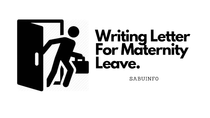 How to write  application for Maternity Leave 