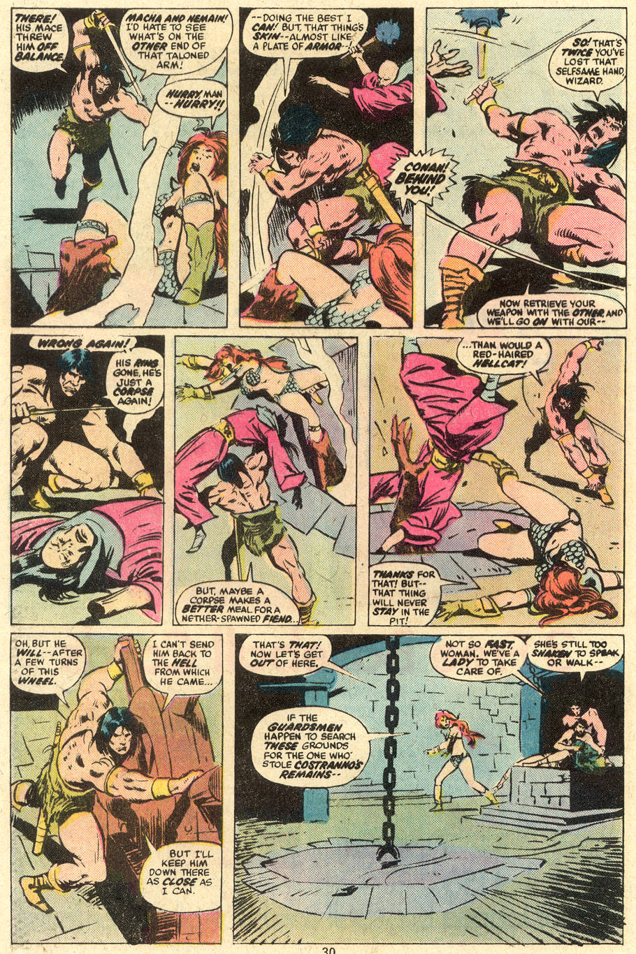 Read online Conan the Barbarian (1970) comic -  Issue #78 - 17