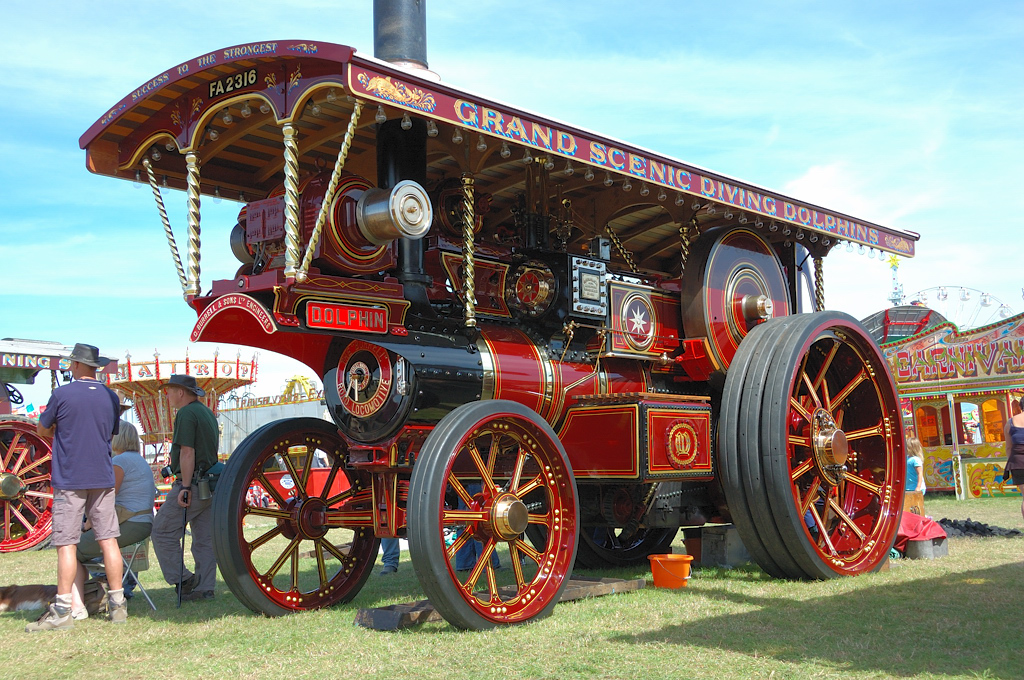Irish Car+Travel Magazine Rare steam engine for 'Emma' vintage fundraiser