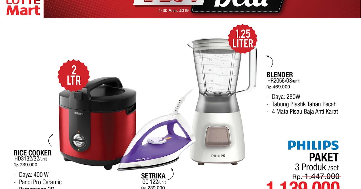 Promo Paket Elektronik Philips Rp. 1.139.000