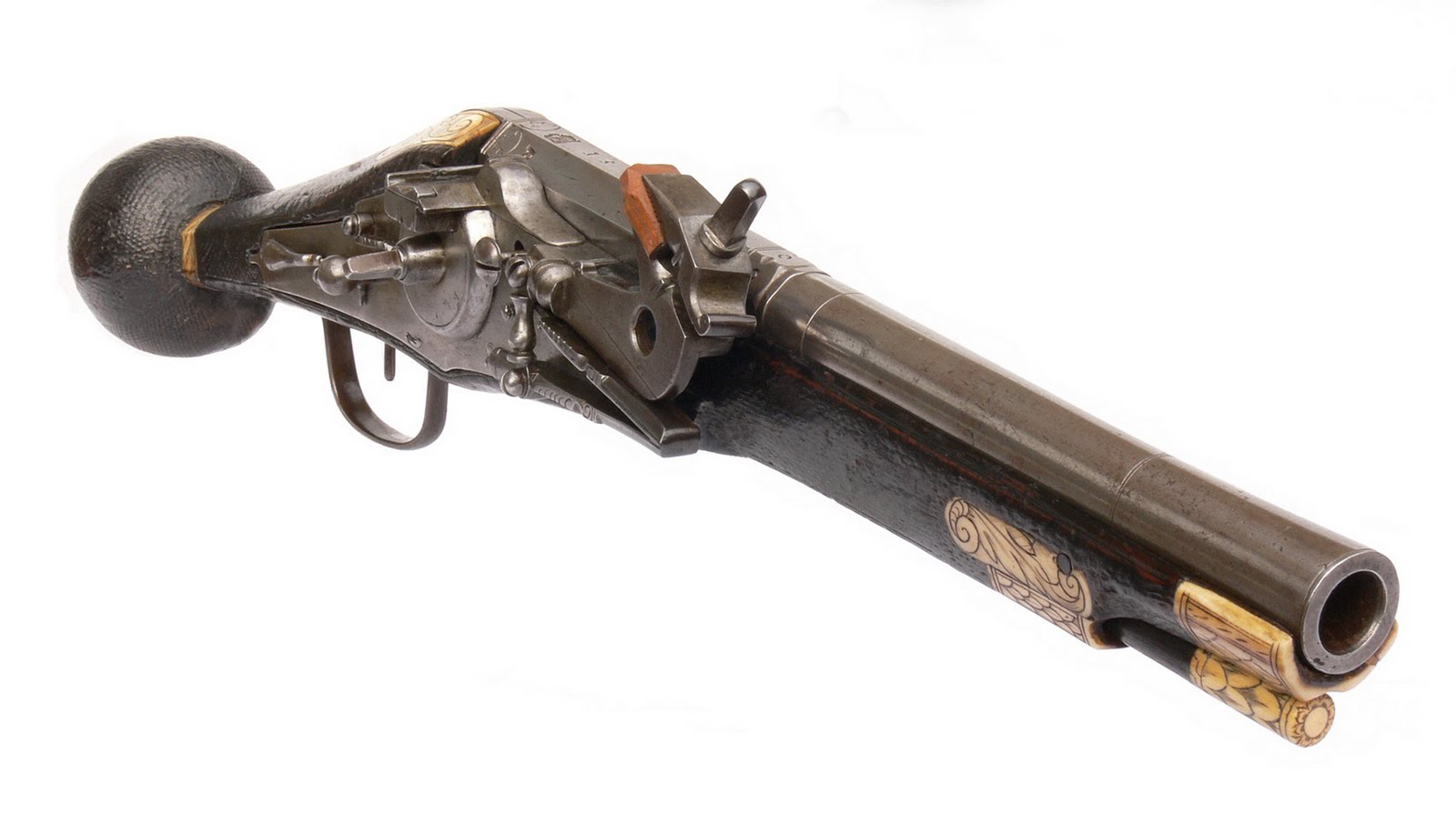 Contemporary Makers A Large Wheellock Pistol