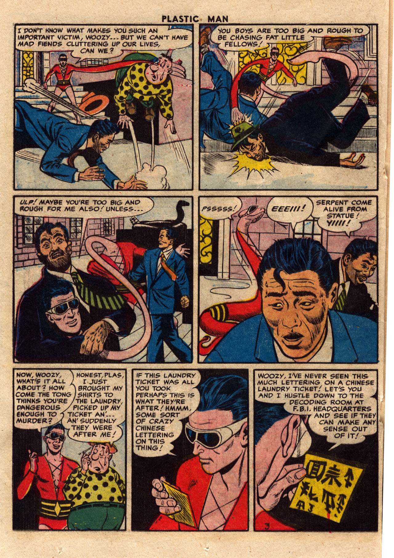 Read online Plastic Man (1943) comic -  Issue #45 - 20