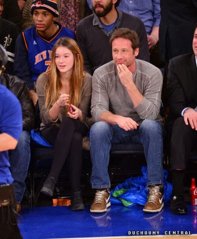 Duchovny Central : Photos: David Duchovny and his daughter at the ...