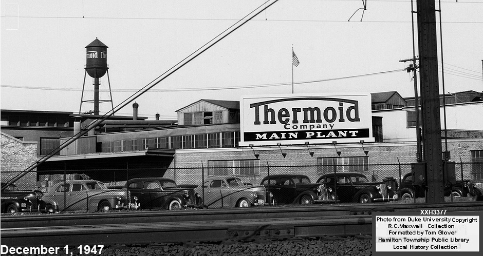 Tom Glover S Hamilton Library Scrapbook Local History With A Personal Touch Thermoid Company A Mini History Of A Hamilton Giant