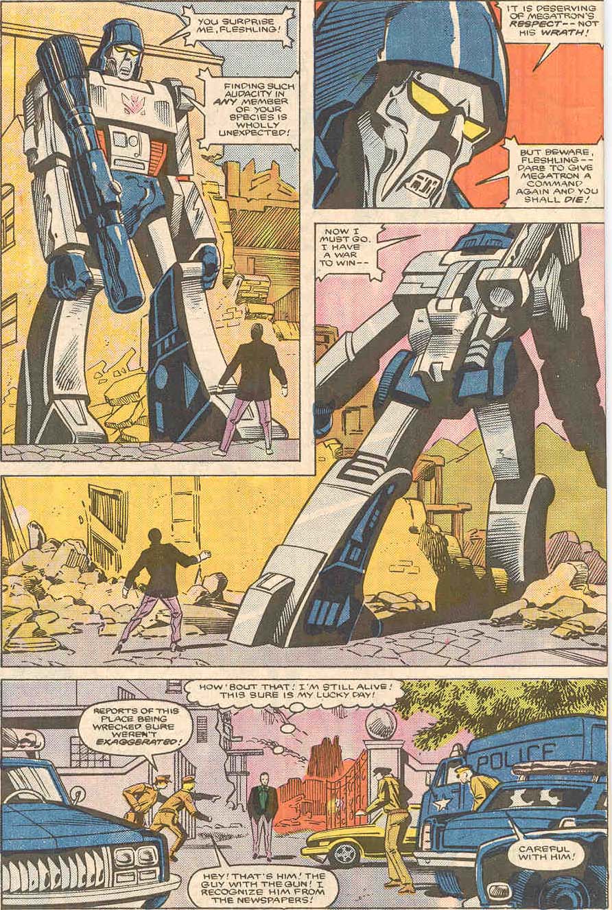 Read online The Transformers (1984) comic -  Issue #13 - 23