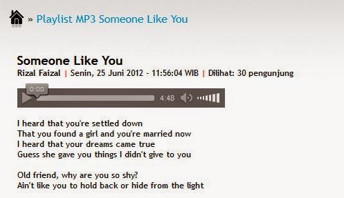 Audio streaming MP3 Audio streaming MP3