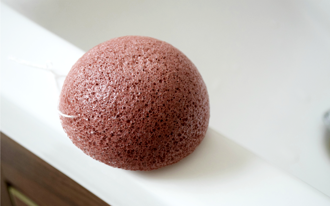 The Konjac Sponge Company Red French Clay Konjac Sponge Review The