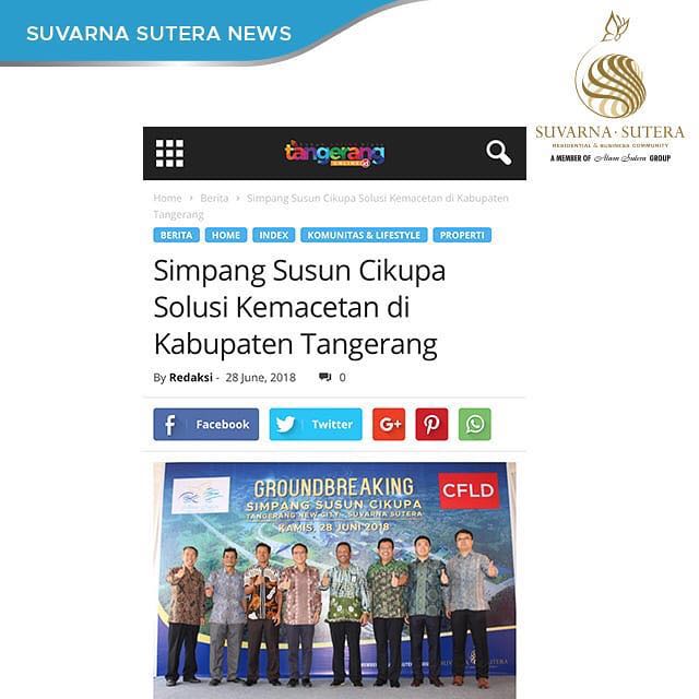 ALAM SUTERA - RANDY: PEMBANGUNAN SIMPANG SUSUN CIKUPA