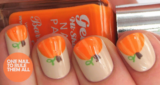 One Nail To Rule Them All: Then and Now: Pumpkins + Tutorial