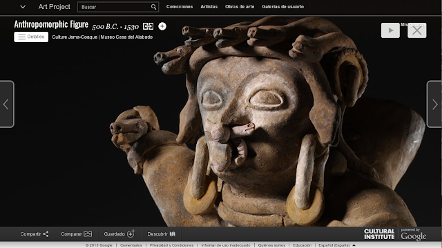 Arte Precolombino Ecuatoriano se abre al Mundo: Museo Casa del Alabado | USFQ en Google Art Project 