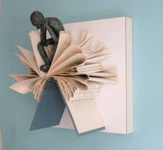 Share Our Garden! Recycled Book Art