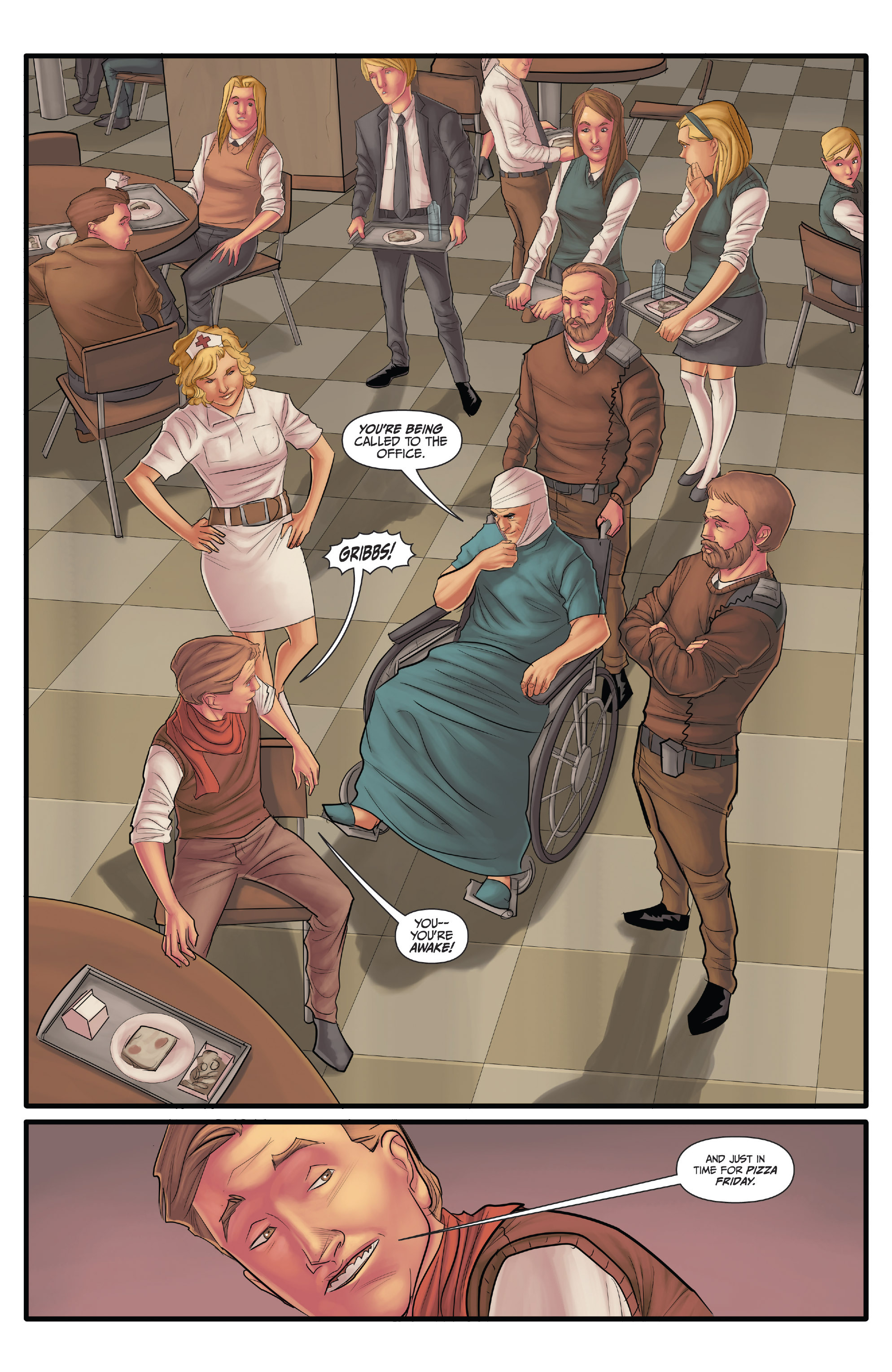 Read online Morning Glories comic -  Issue #38 - 13