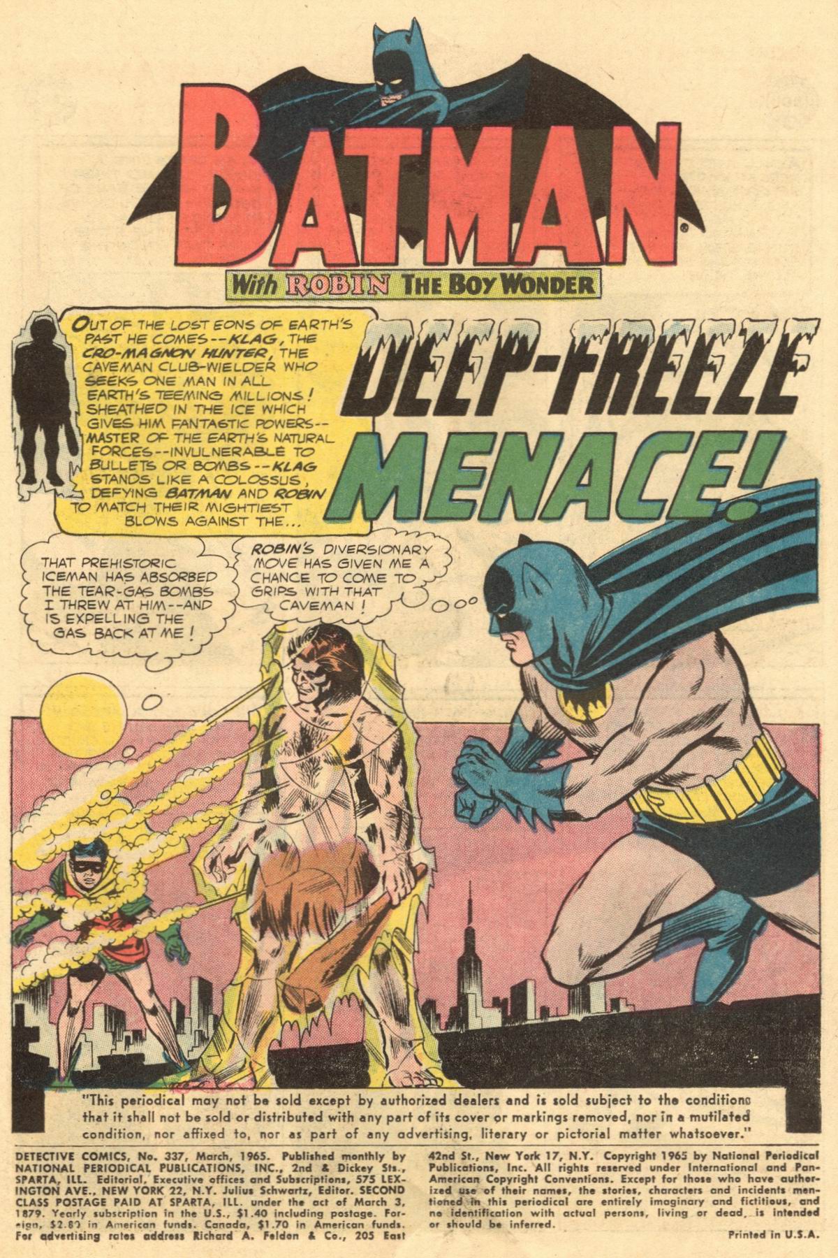 Detective Comics (1937) issue 337 - Page 3