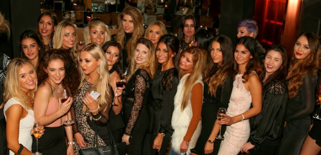 fashion bloggers with Michelle Keegan