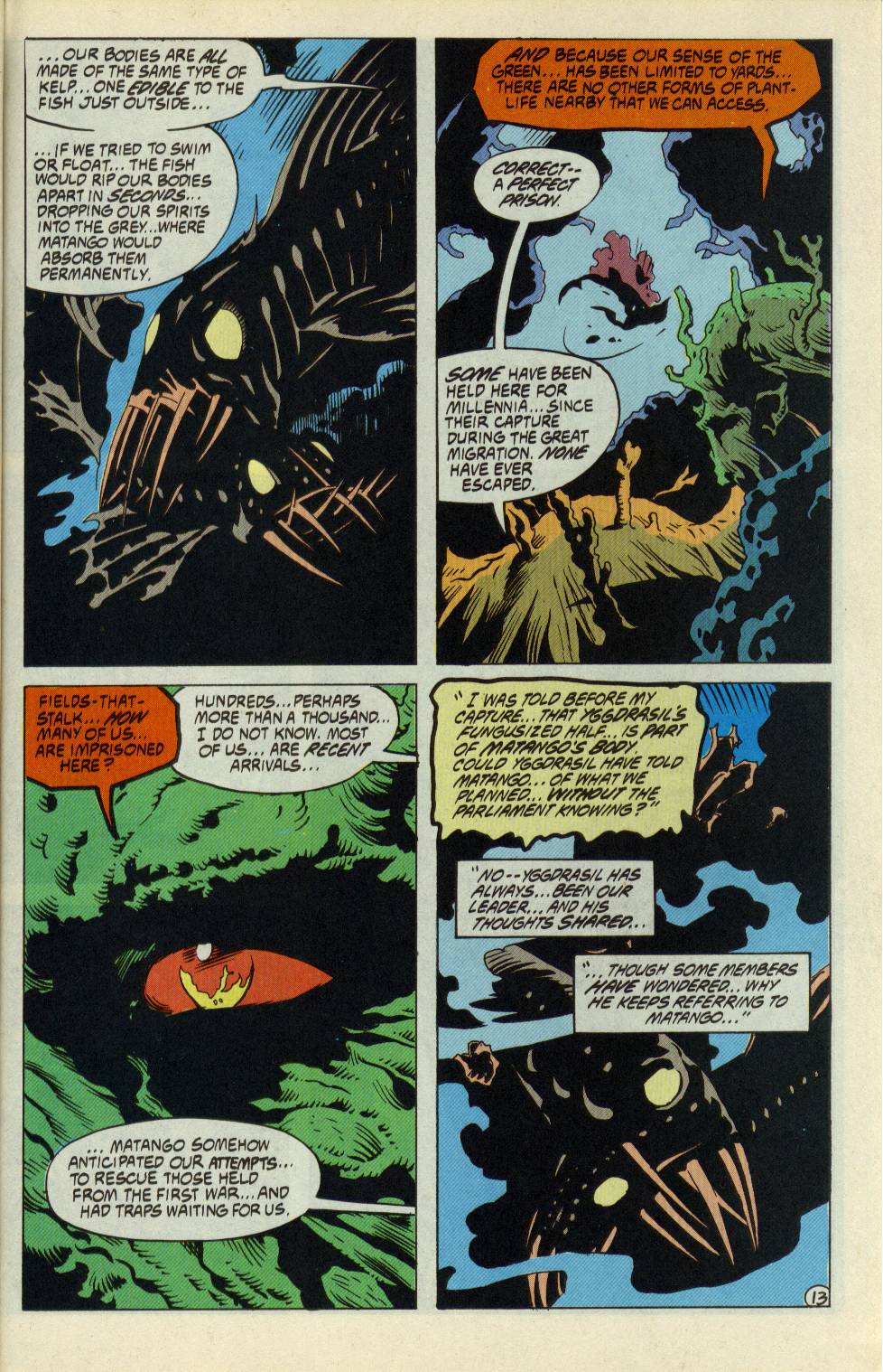 Swamp Thing (1982) Issue #107 #115 - English 13