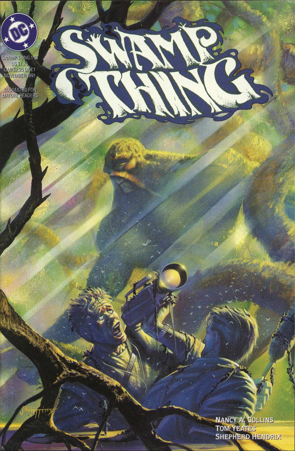 Read online Swamp Thing (1982) comic -  Issue #113 - 1