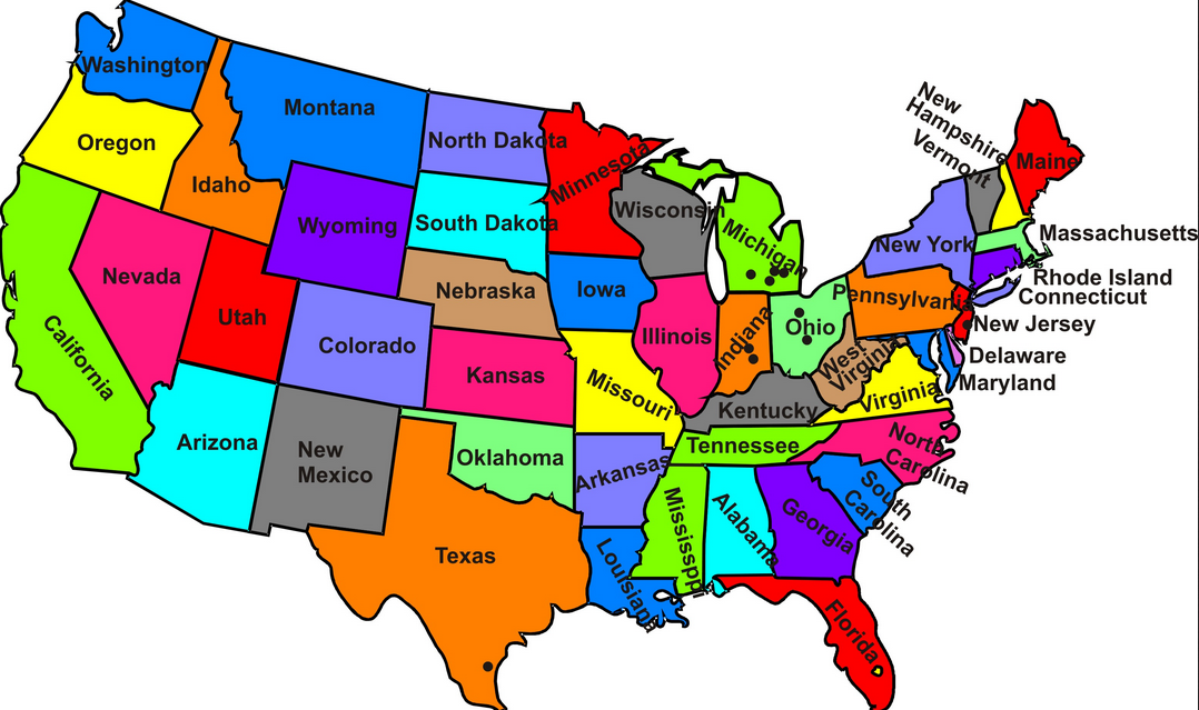 Mapa Para Imprimir Del Mundo Atlas Mapa De Los Estados Unidos Y 50
