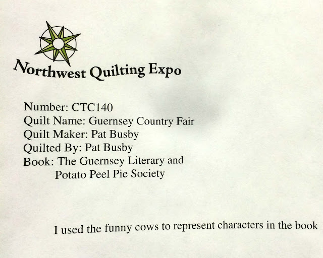 Cat Patches Northwest Quilting Expo Day 3