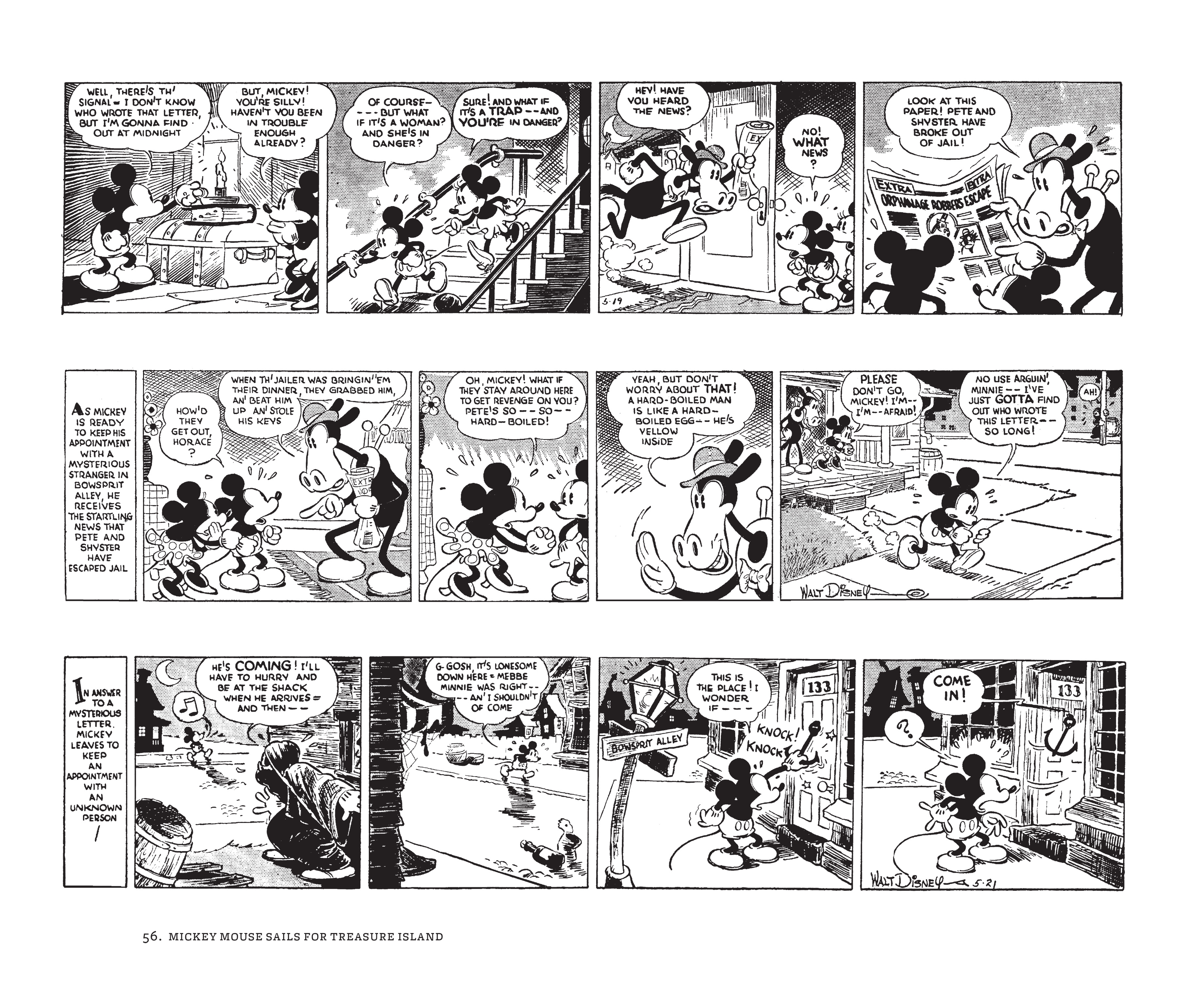 Read online Walt Disney's Mickey Mouse by Floyd Gottfredson comic -  Issue # TPB 2 (Part 1) - 56