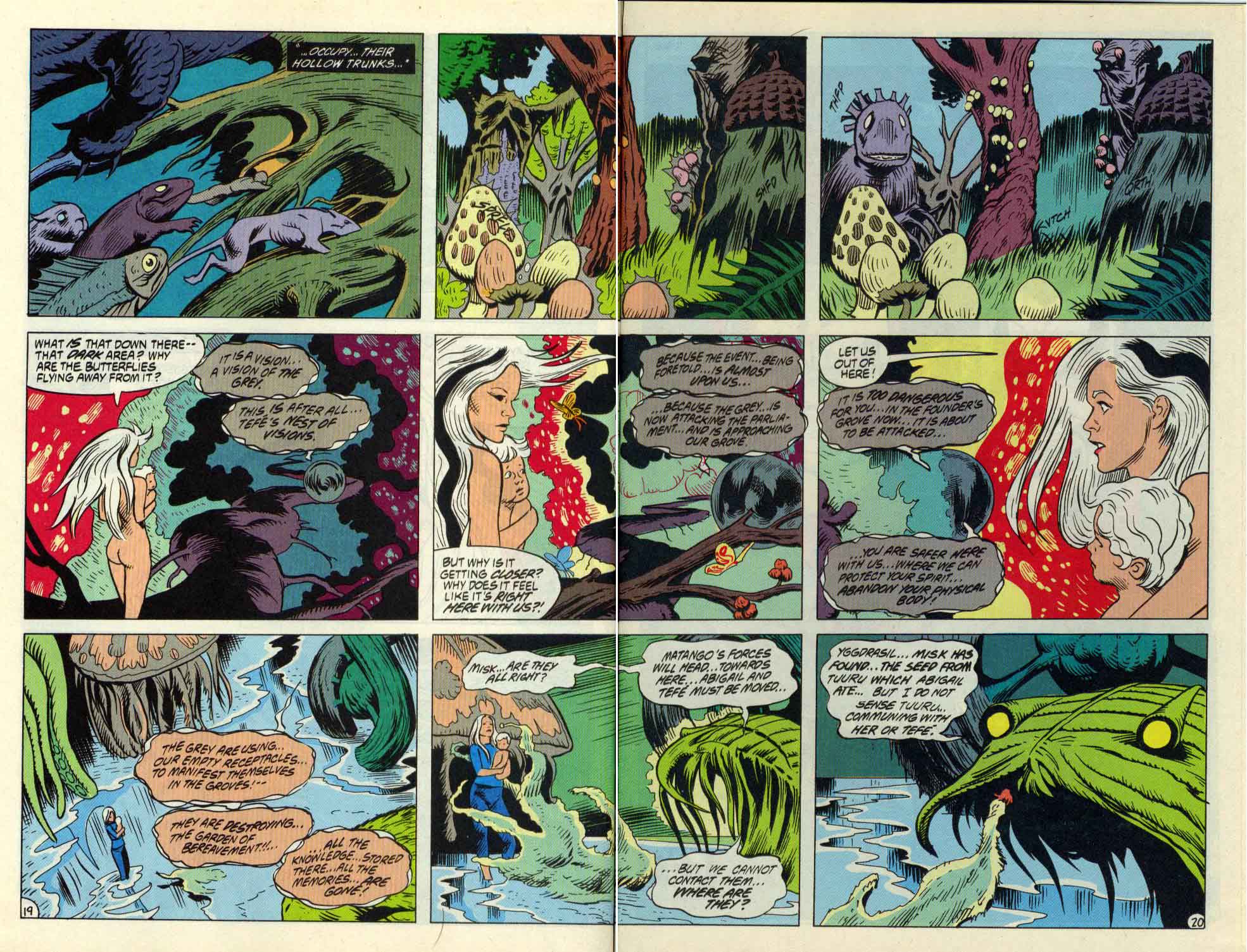 Read online Swamp Thing (1982) comic -  Issue #107 - 18