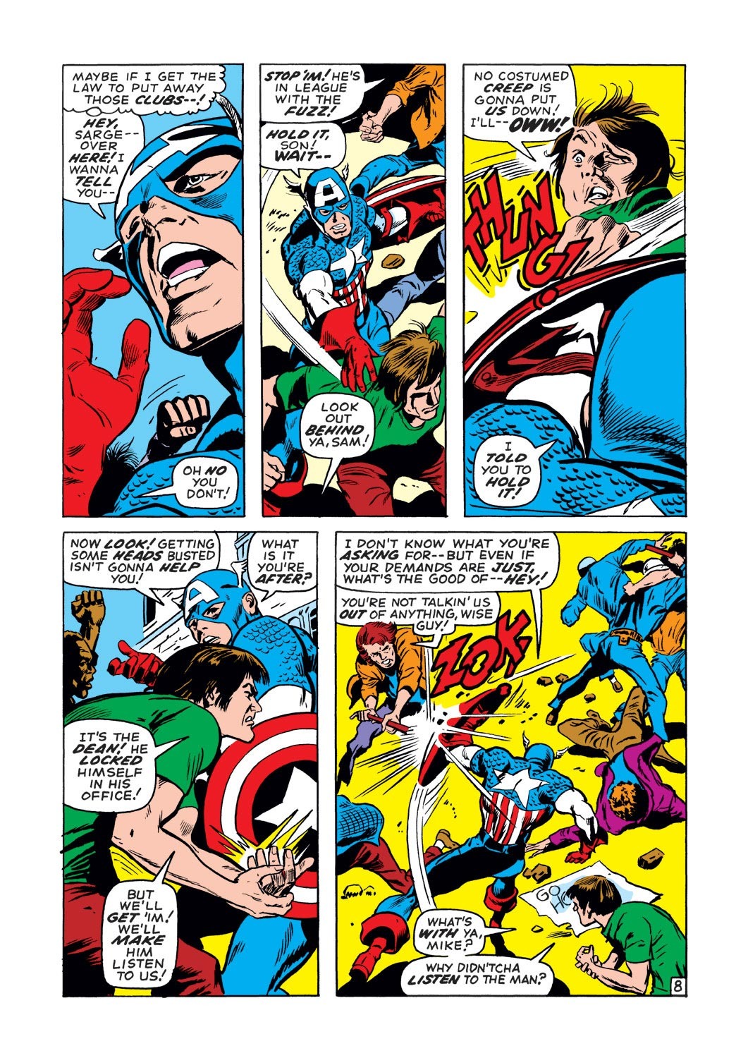 Captain America (1968) Issue #130 #44 - English 9