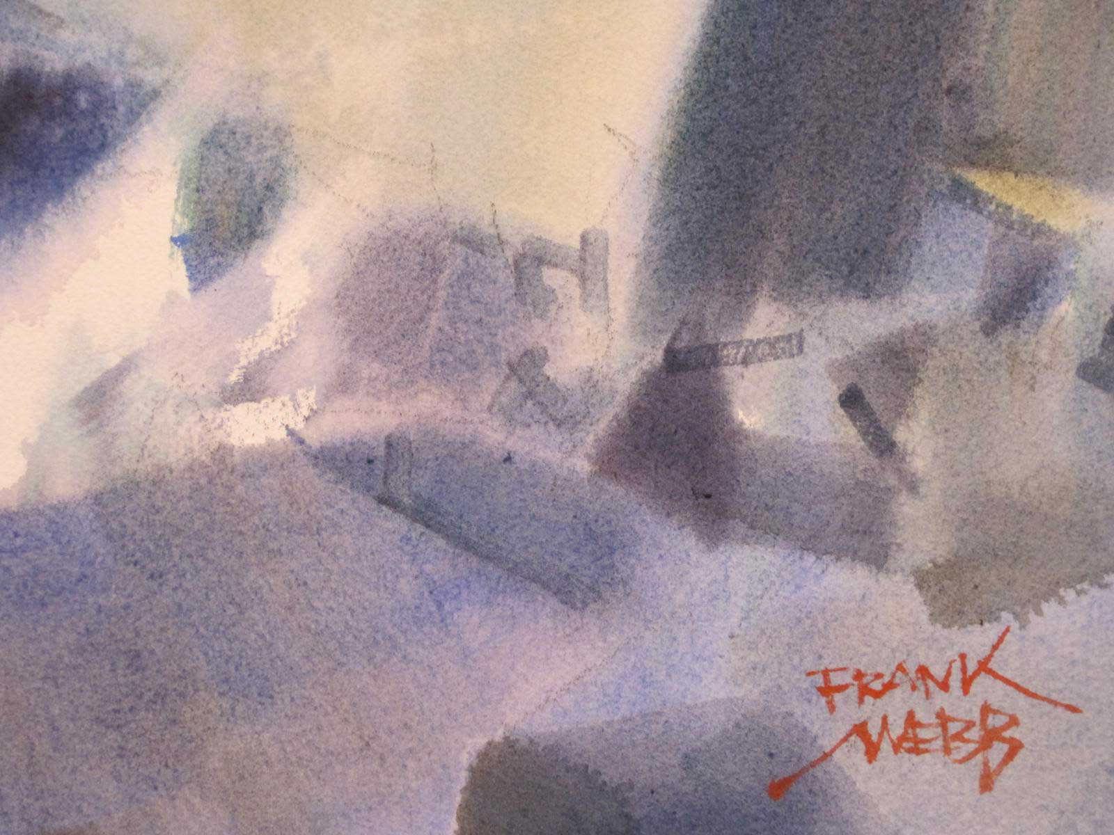 An Artist.....: Frank Webb Workshop